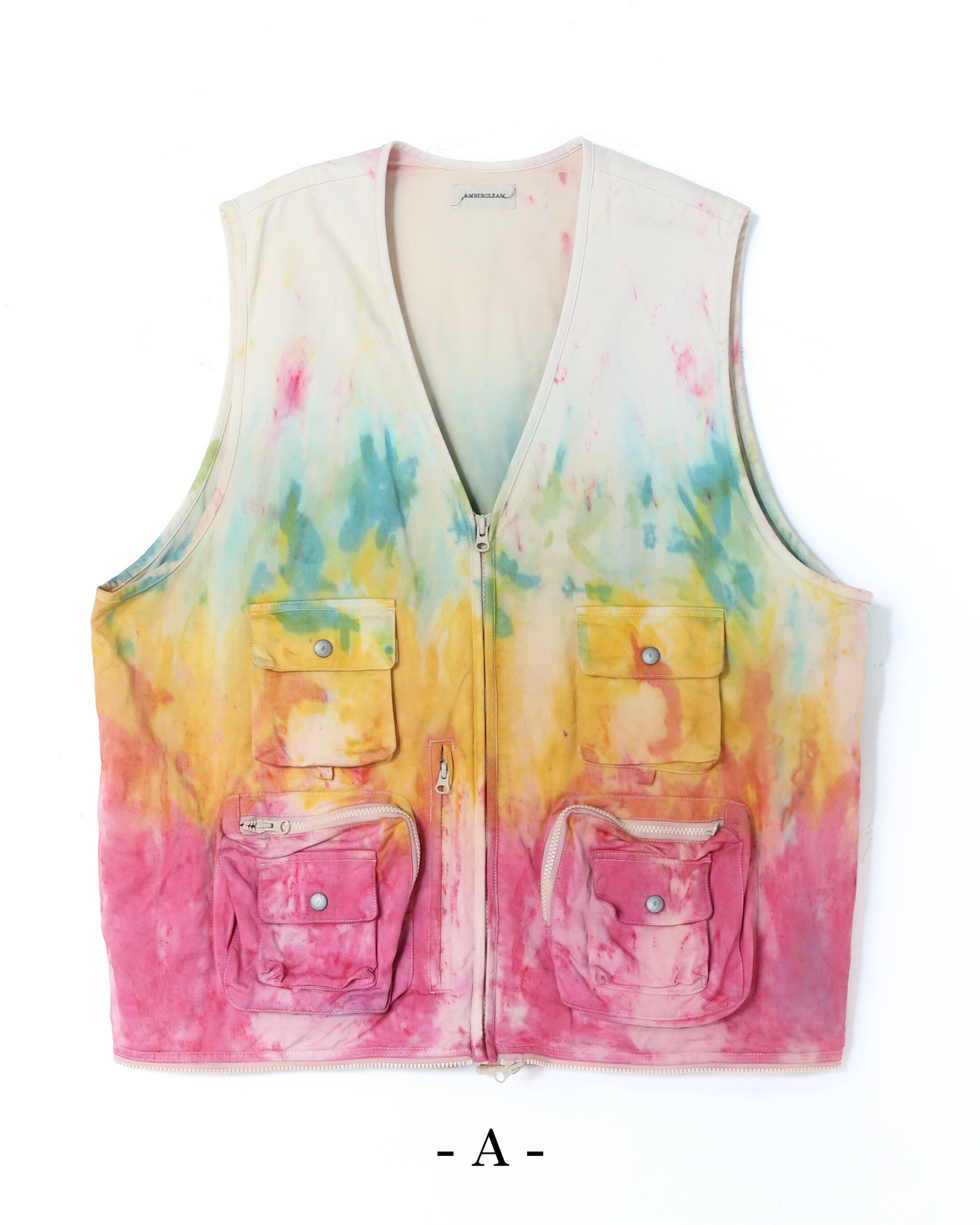 AMBERGLEAM Camouflage Custom Fisherman Chino Vest
