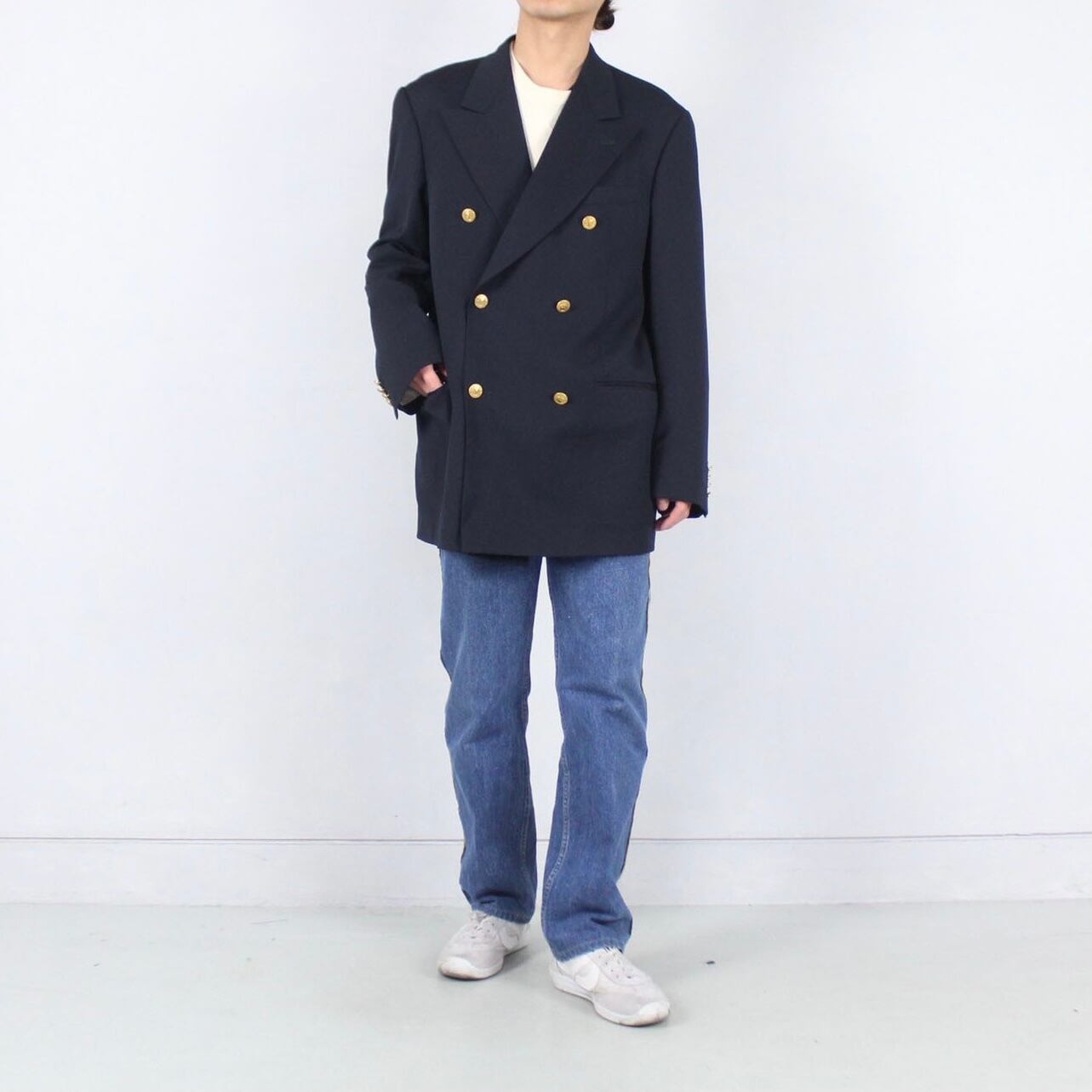 90s' ヴァレンティノ valentino ジャケット 金ボタン ウール 【公式通販】 90s' ヴァレンティノ valentino ジャケット 金ボタン ウール 【公式通販】