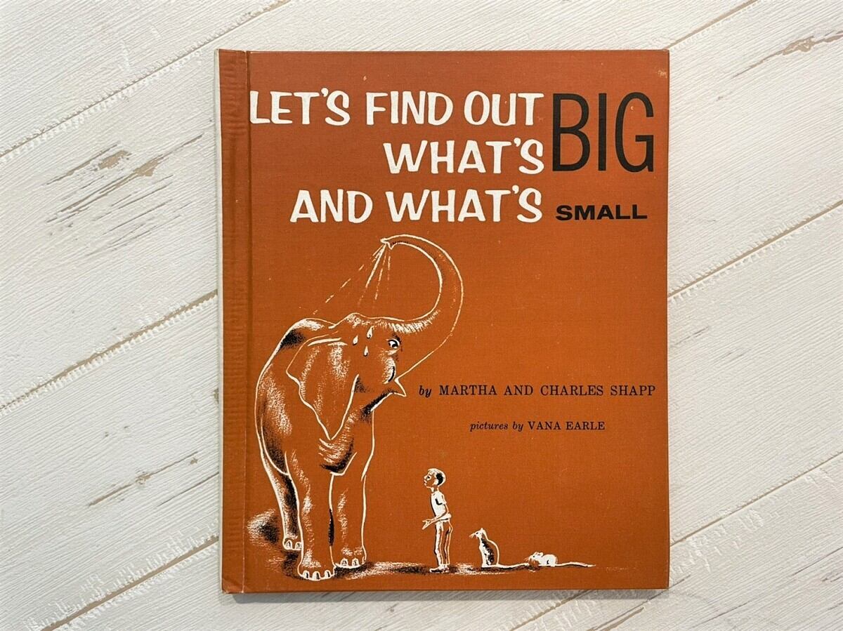 【DP202】Let's Find Out What's Big and What's Small / picture book