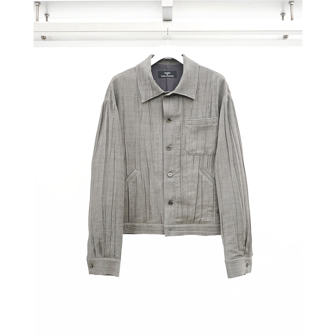 kujaku] (クジャク) S-894-1 Ink-dyed Relaxed fit Work Jacket