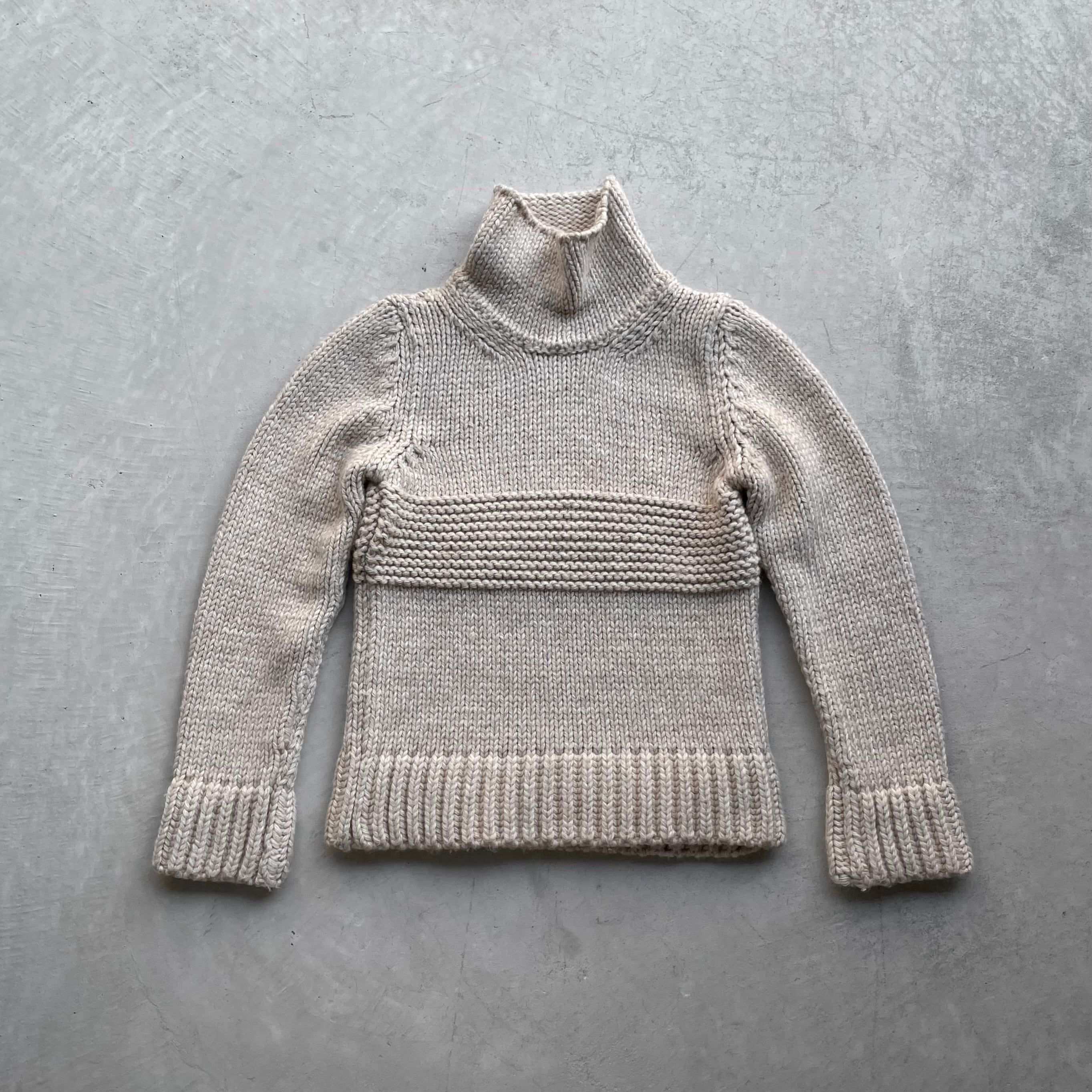 MIU MIU/90s archive Hineck alpaca knit | Seek the online