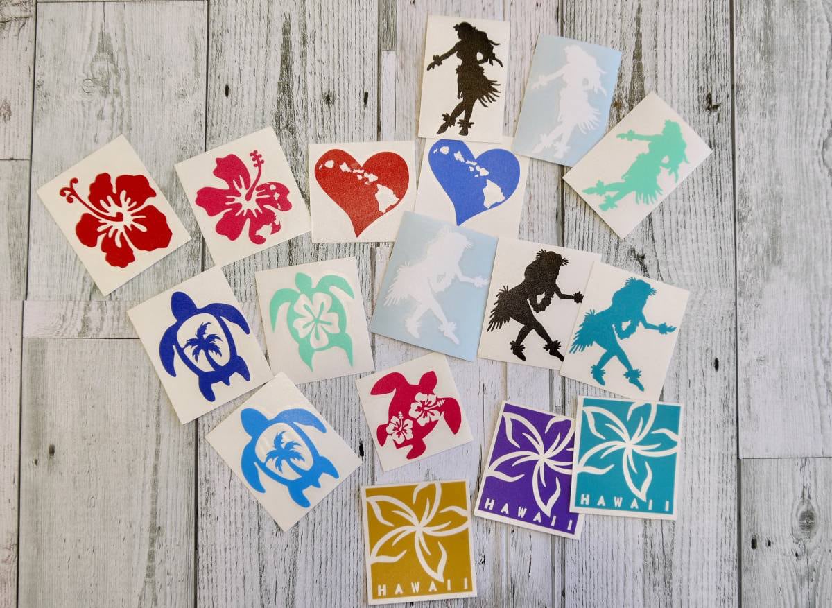 宛名シール／ハワイアン プルメリア【Pシリーズ】ラインナップ