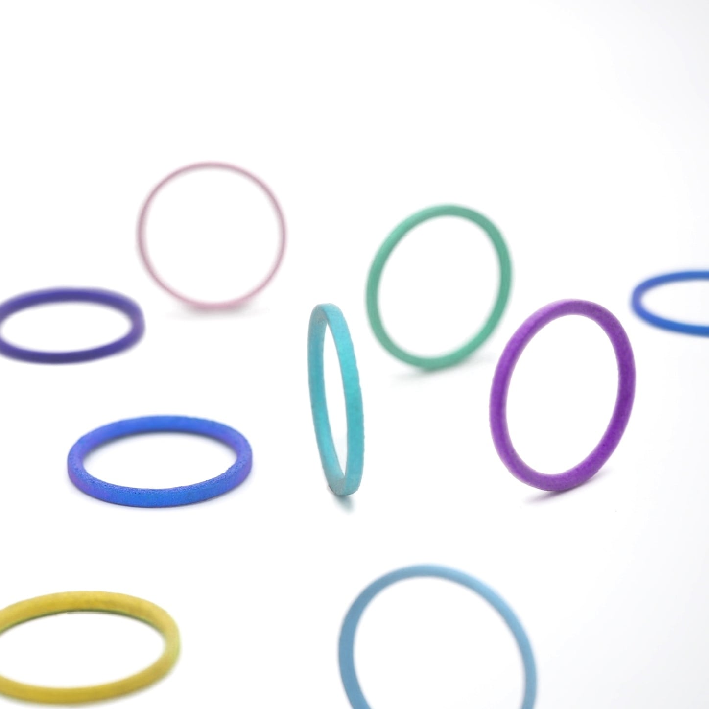 選べる10色！幅2mm チタン製フラットリング | Pay ID