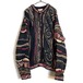 COOGI Vintage Cotton 3D Crew Neck Knit Sweater (1990s-)
