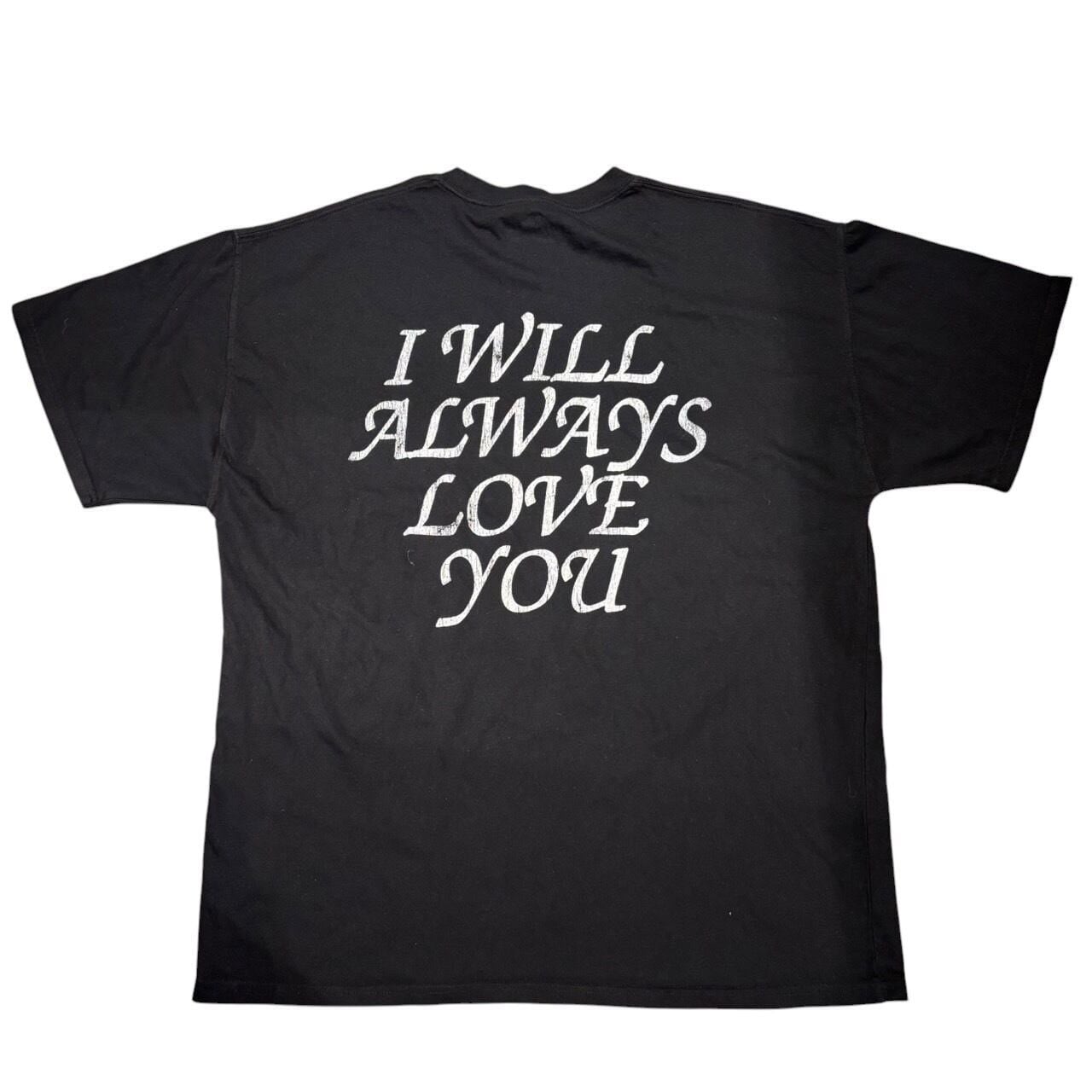 whitney houston ホイットニーヒューストン/プリントTシャツ/古着