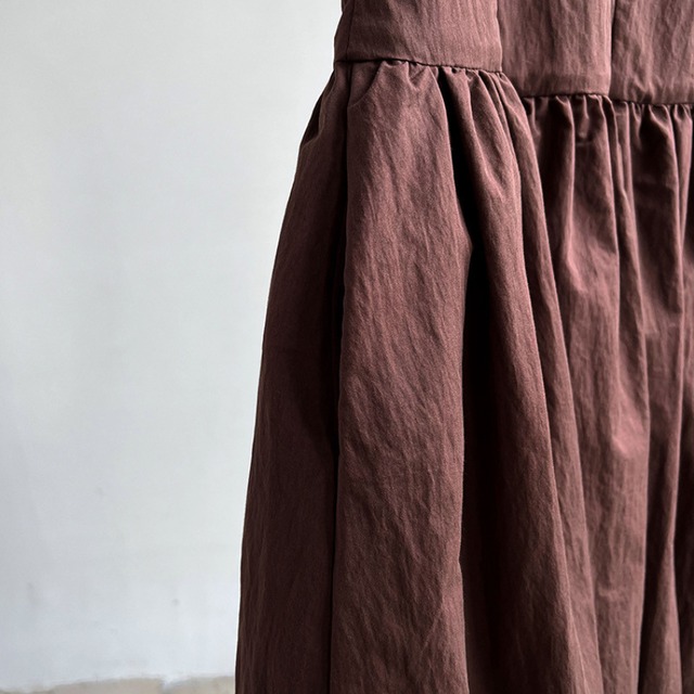 sleeve-switch sleeveless long dress L0497