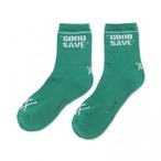 Season Typo Middle Socks  (WOMEN) [サイズ: F (AGCUWSC03GNF)] [カラー: GREEN]