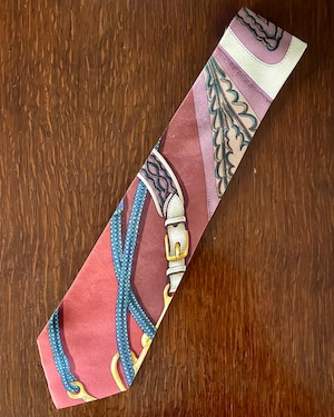 90年代 エルメス スカーフ柄ネクタイ