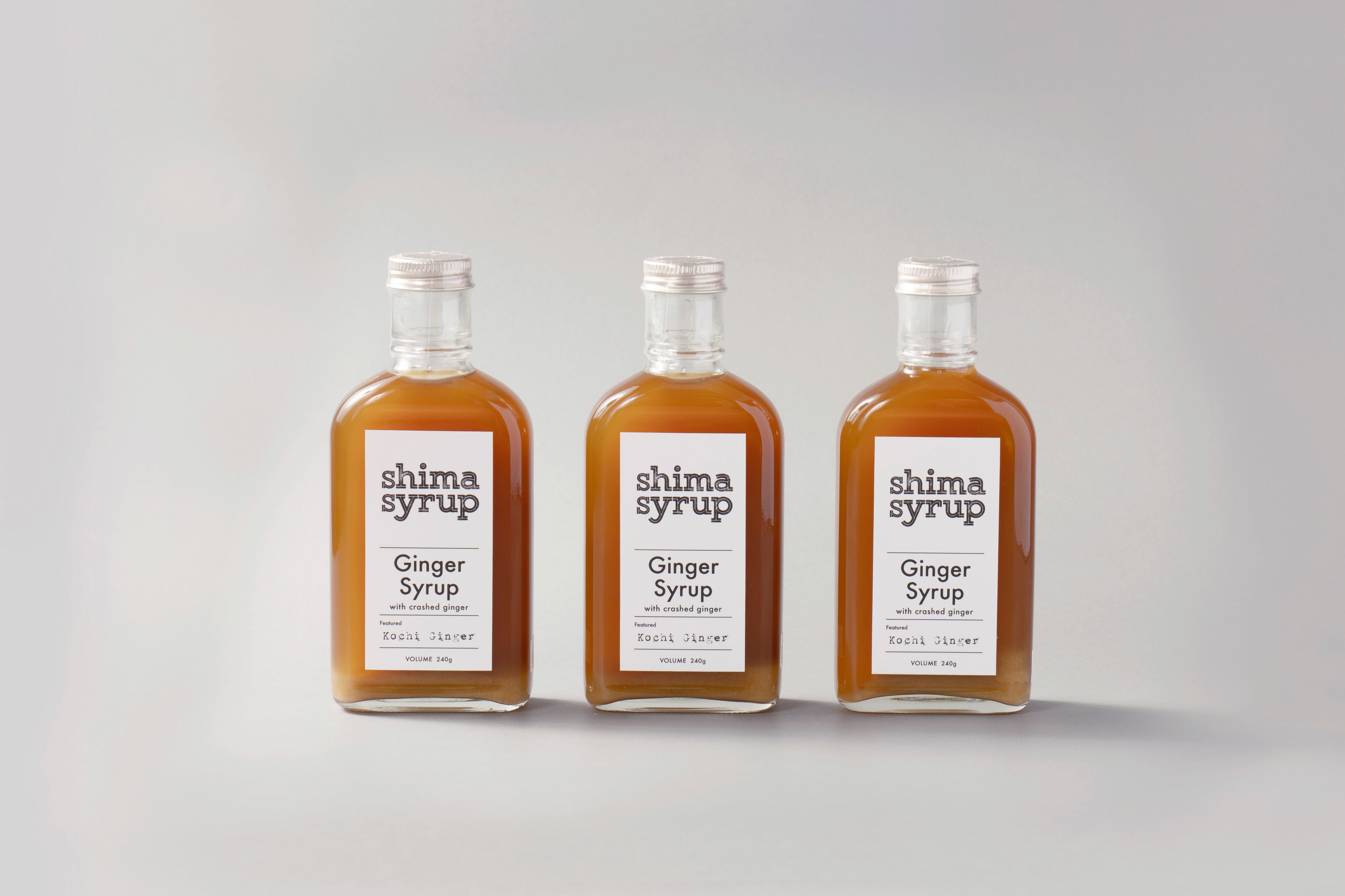 クラフトジンジャーシロップ 3本セット】shima syrup Ginger