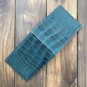 アリゲーター 無双 マネークリップ ブルー グリーン