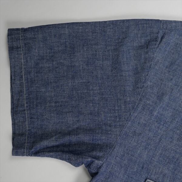 Size【L】 TENDERLOIN テンダーロイン WORK SHT B.D CHAMBRAY S/S BLUE