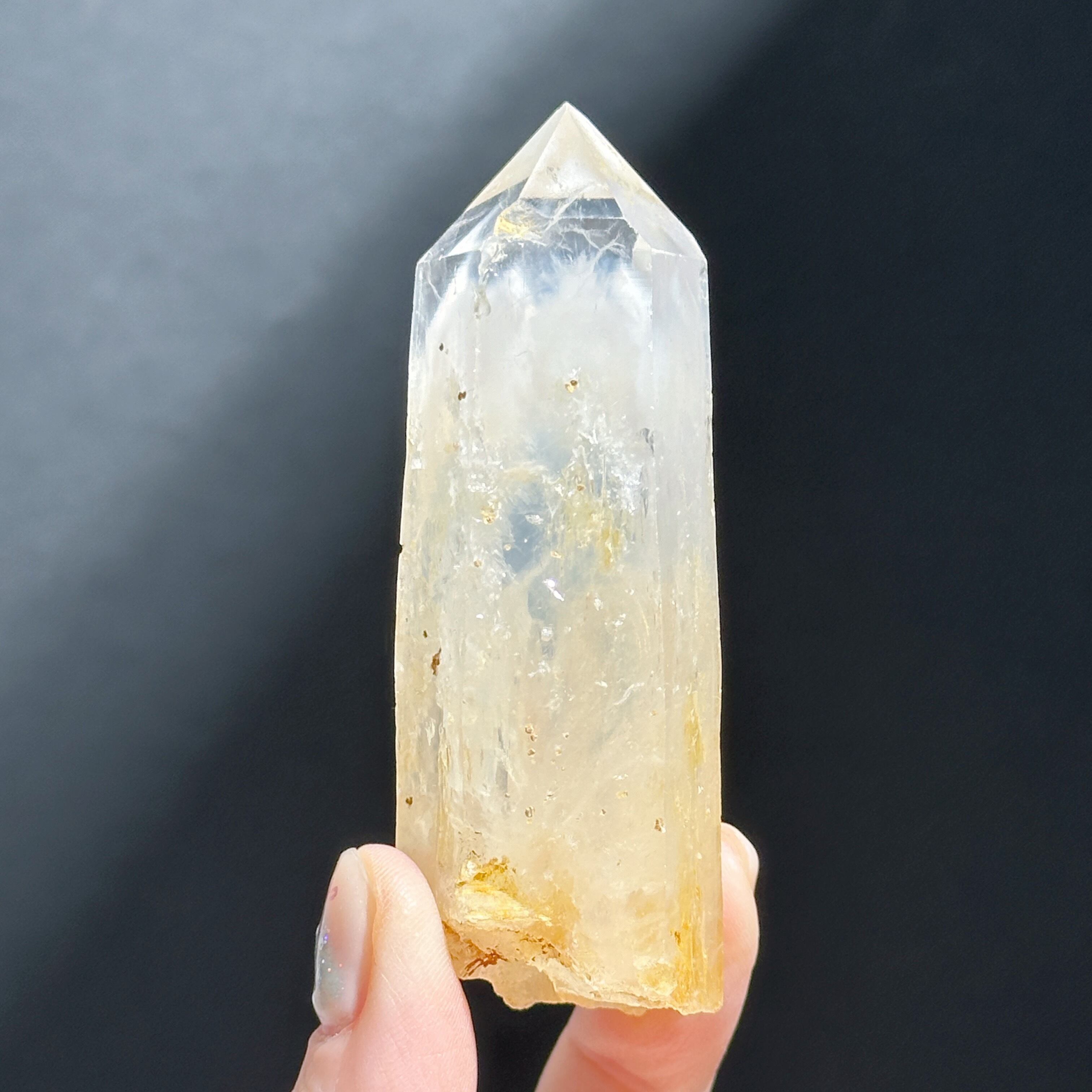 ブルーミストクォーツ ポイント02◇ Blue Mist Quartz ◇ 天然石・鉱物・パワーストーン