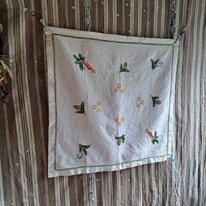 ヨーロッパ 刺繡クロス used [507062]