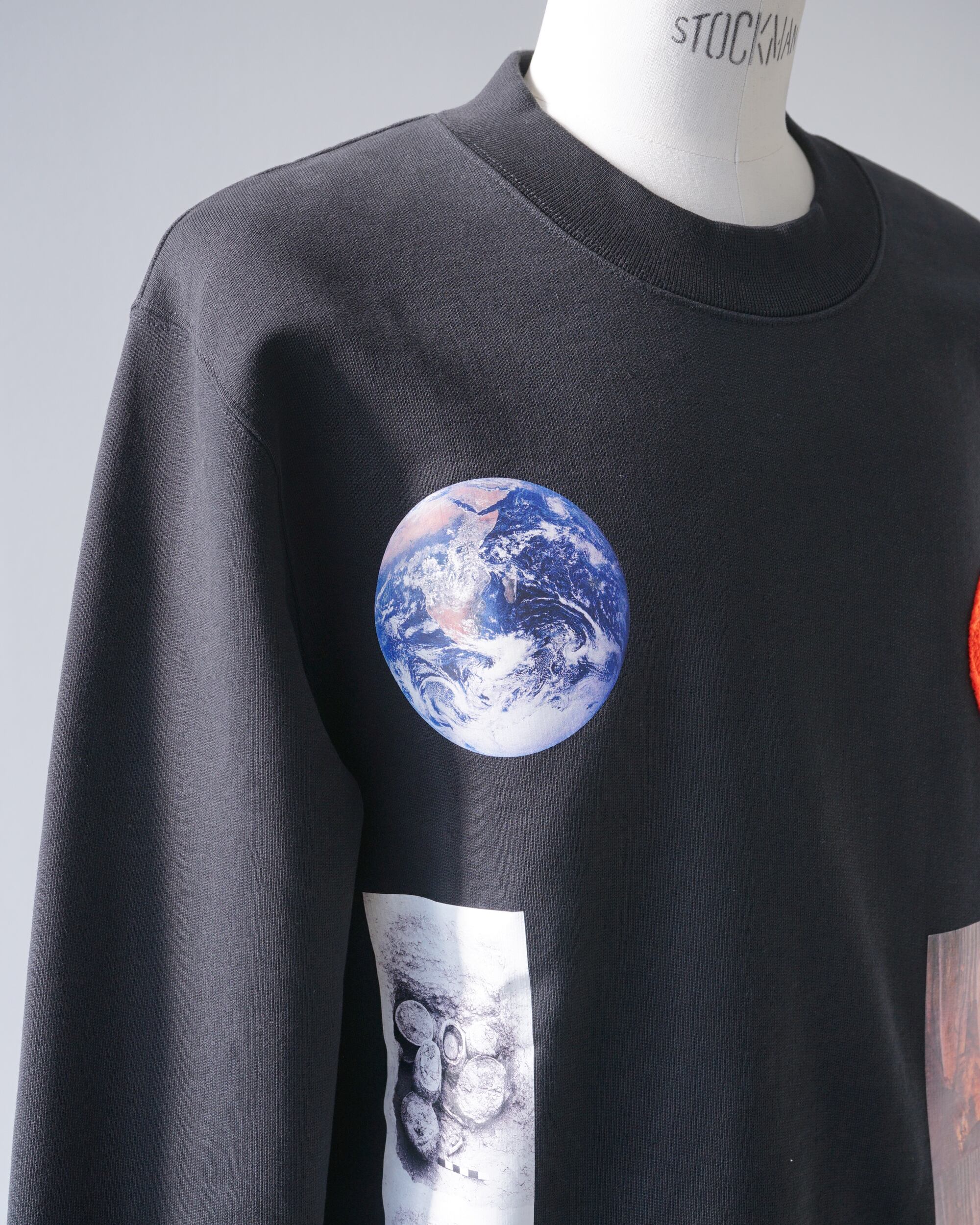 RAF SIMONS〉STERLING RUBY Earth Planet Sweatshirt | restation-homme