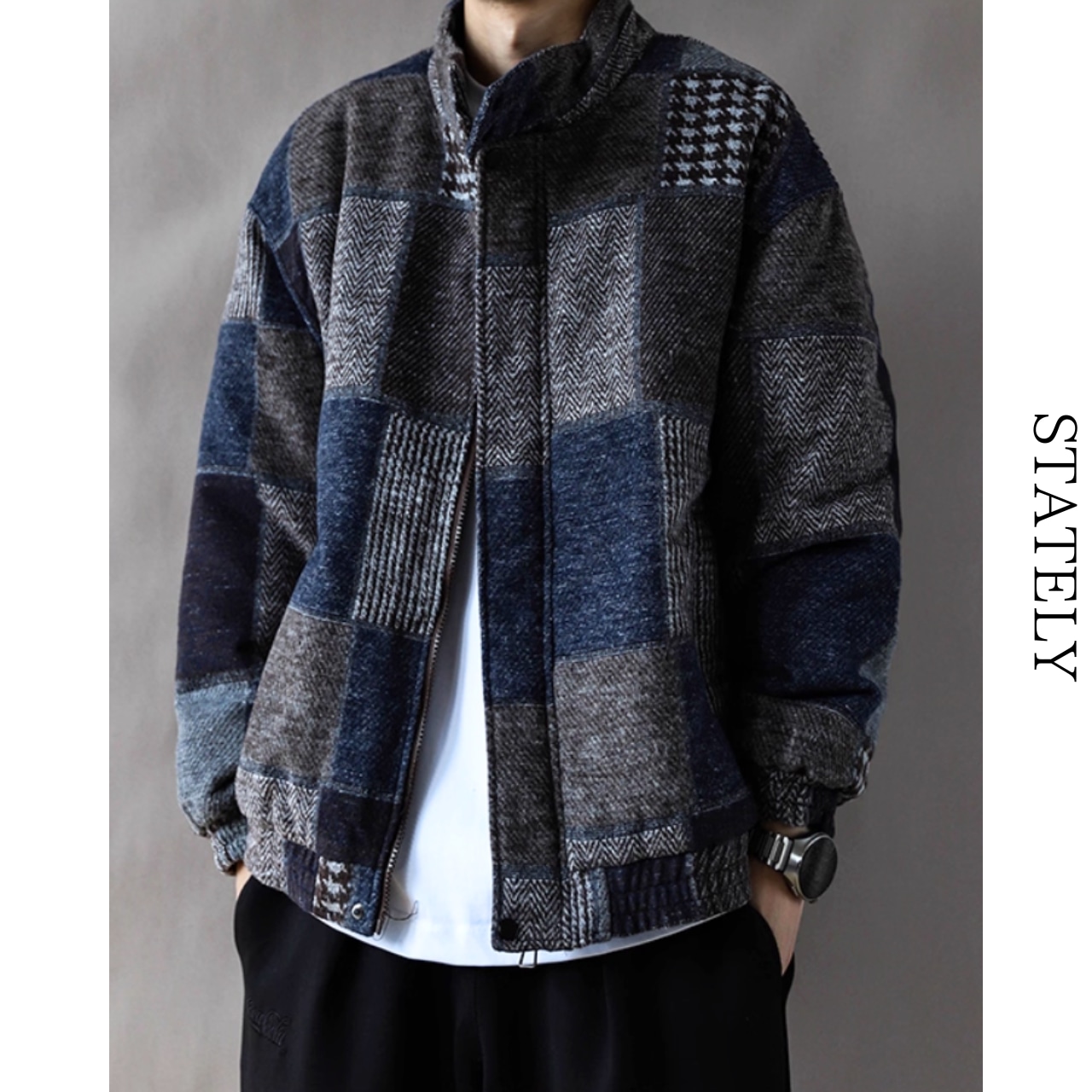 Patchwork Mix ジャケット/2color_O83・画像4