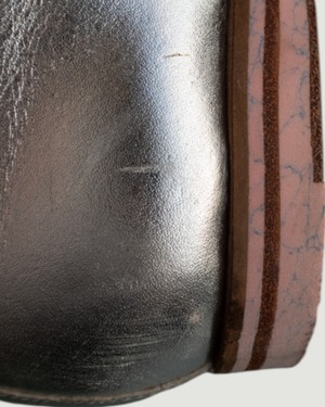 【古着】TED BAKER シルバーレザーシューズ