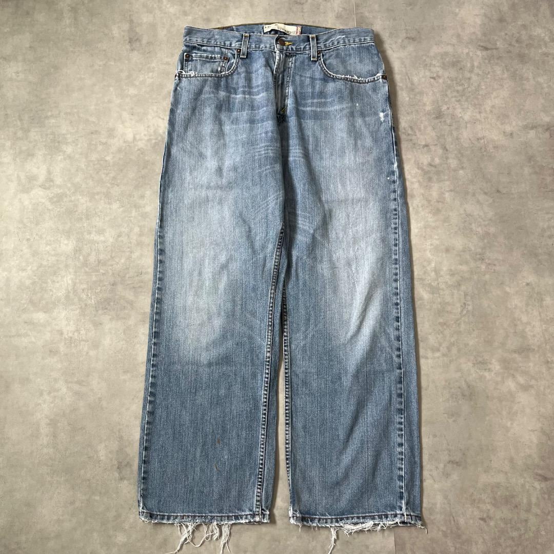 リーバイス569 Levis W32 ブルーデニム 青 00s 古着 16780