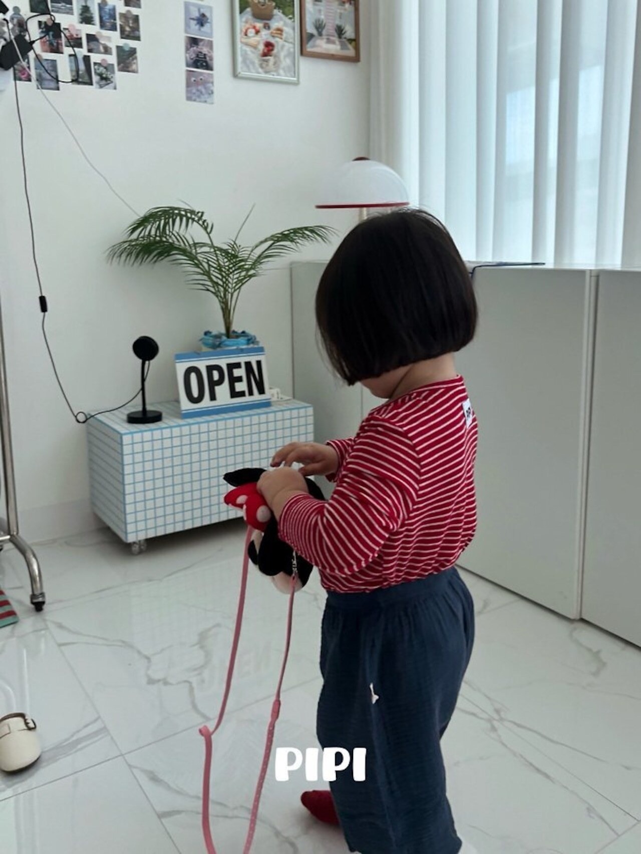 【取寄】PIPI PIPIストライプTシャツ｜秋服｜韓国子供服｜26/AT