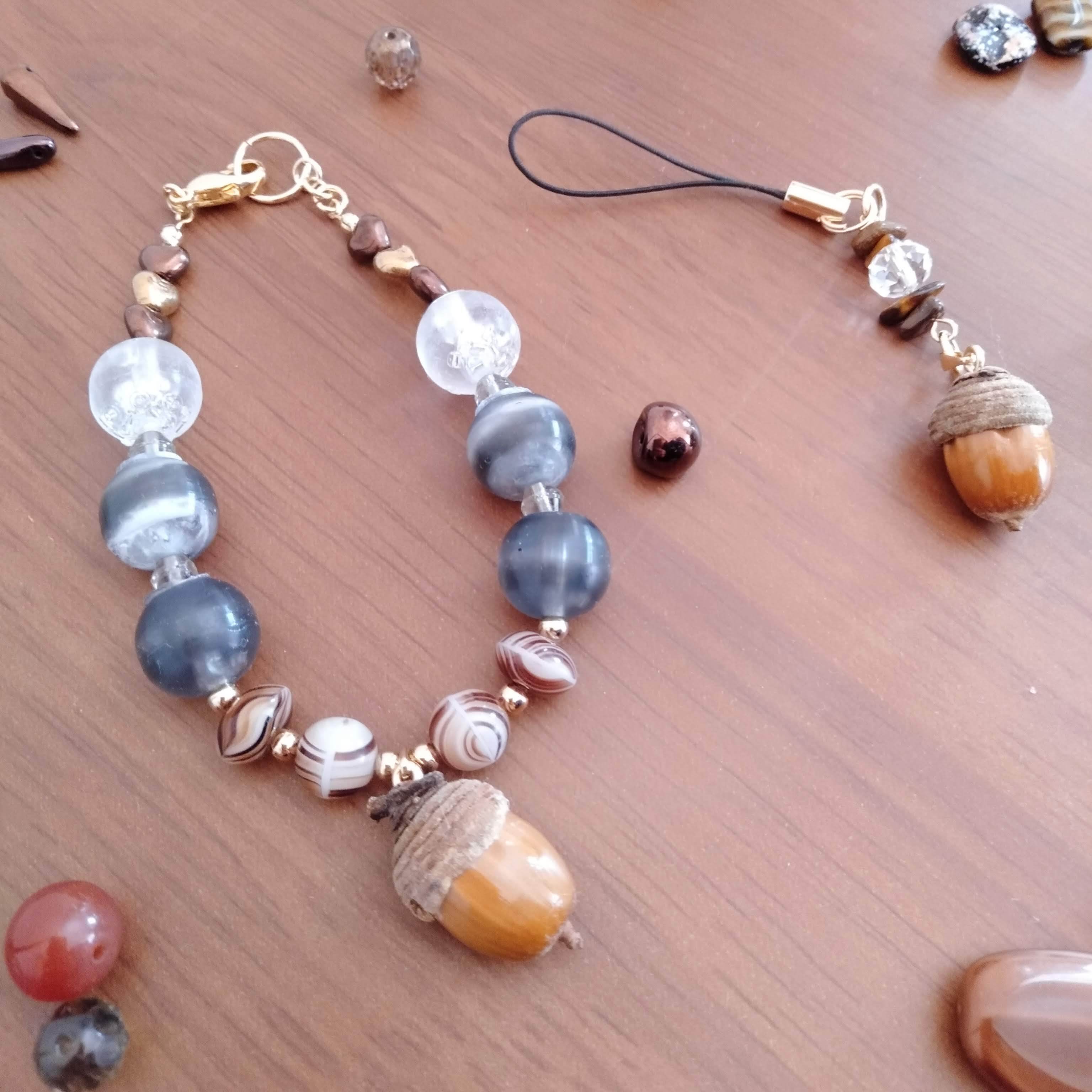 どんぐりバッグチャーム＆ストラップ | Michelle Joestar