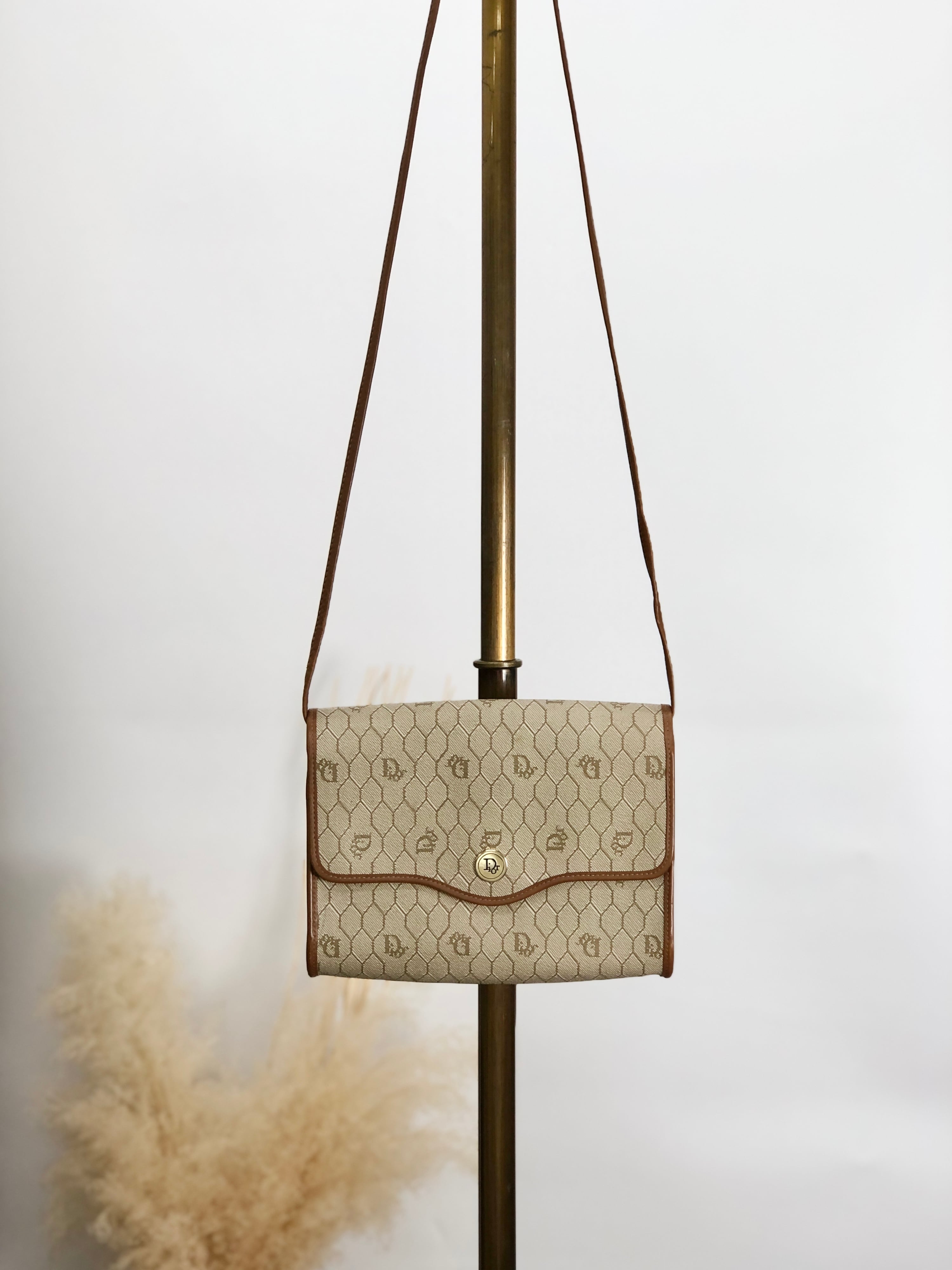 Christian Dior クリスチャン ディオール ハニカム ショルダーバッグ