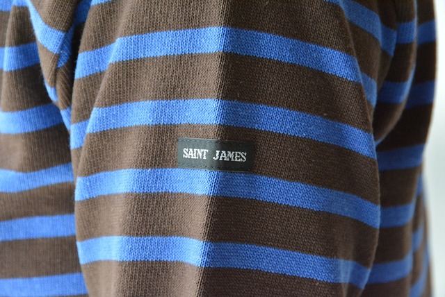 SAINT JAMES(セントジェームス)ボーダーシャツ(OUESSANT)CHO/BIC T1