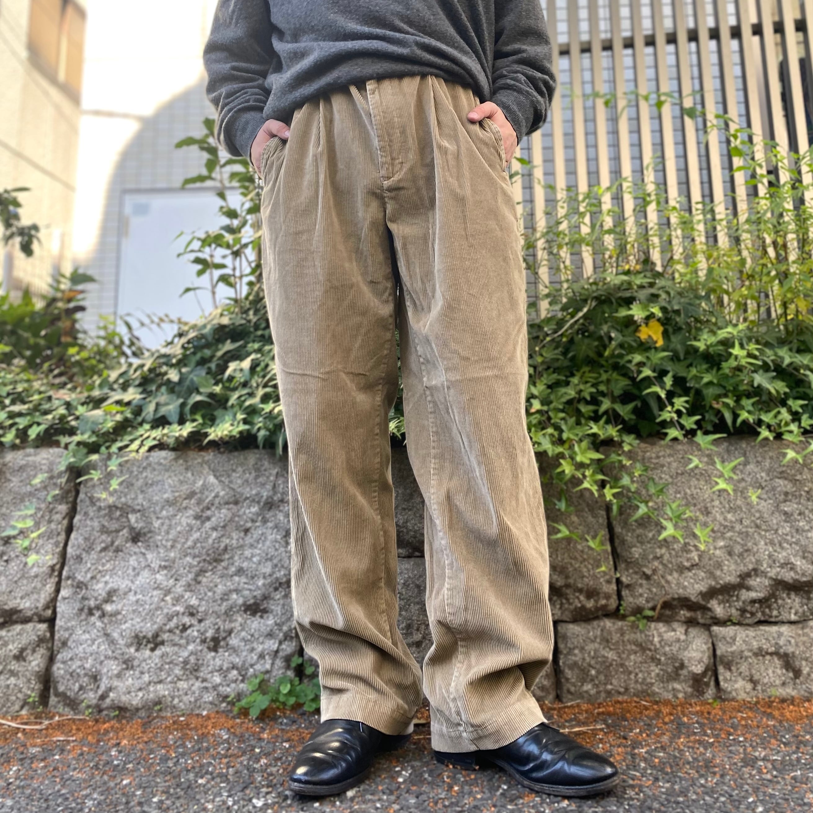 NAUTICA ノーティカ ツータックコーデュロイパンツ コーズ W36L30