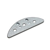 コンドウ 靴 修理 ソール 補修用品 ヒール かかと 鉄 金具 新・三ツ穴プロテクター 小