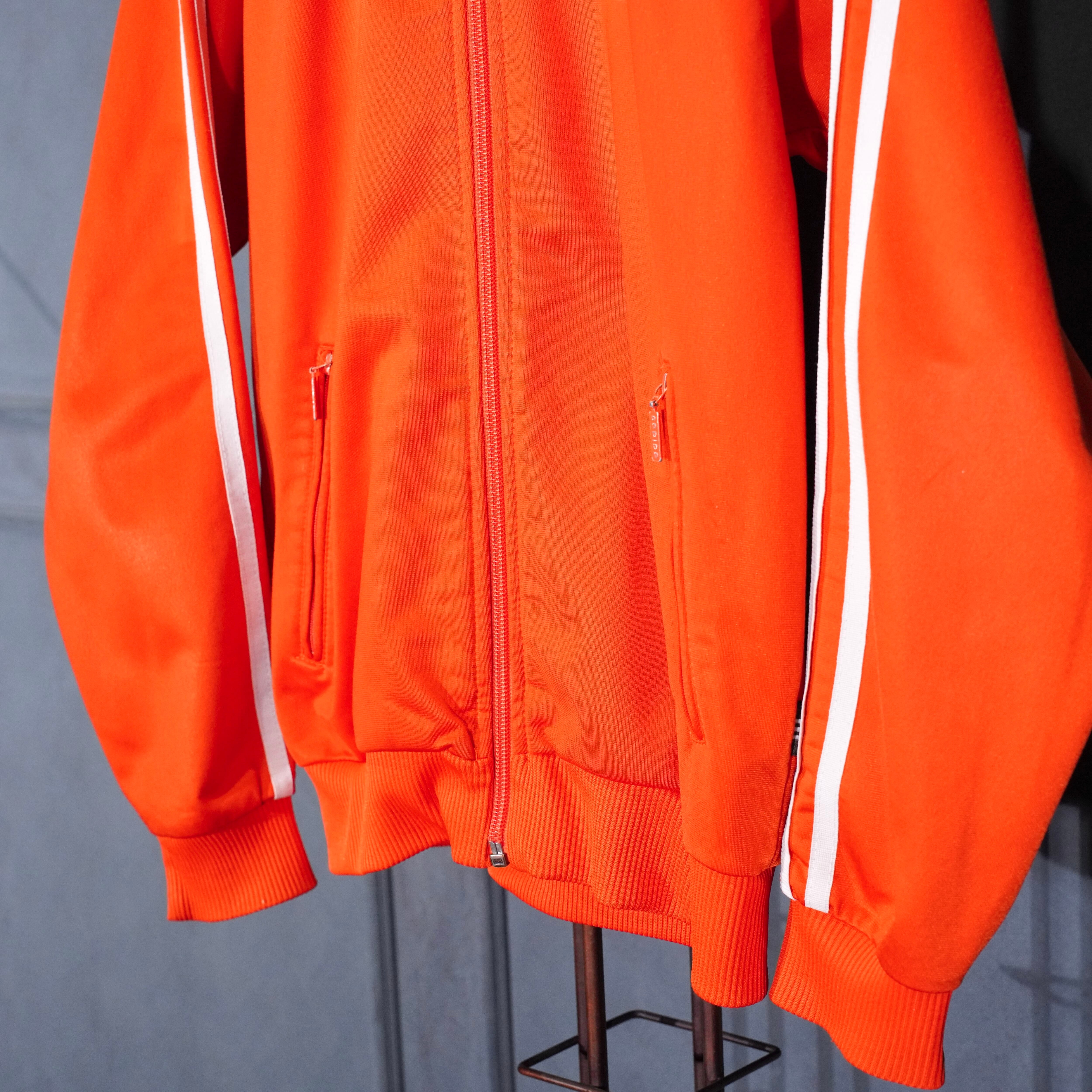 90's〜00's USA VINTAGE adidas LOGO EMBROIDERY DESIGN ZIP UP TRACK