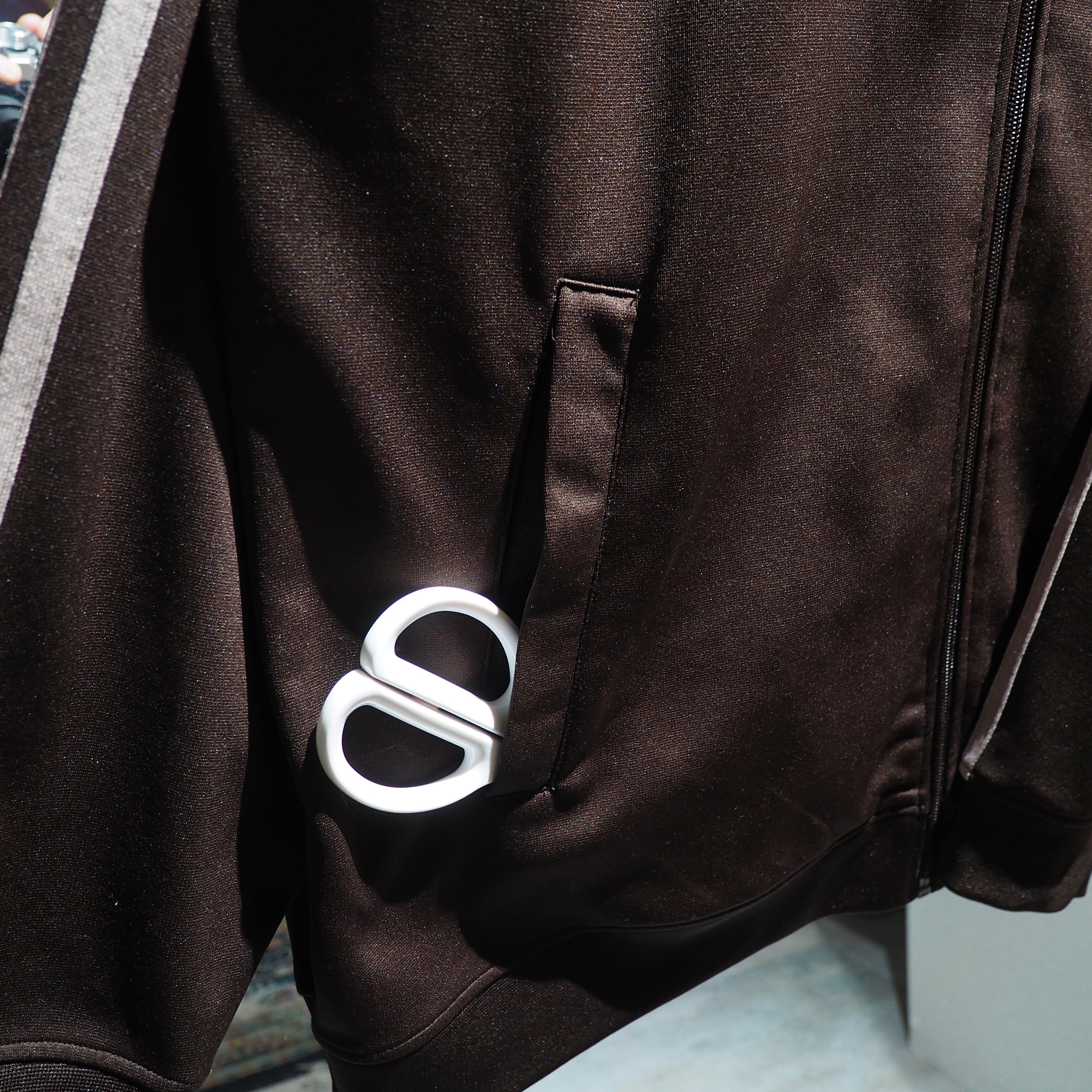 2000s ” Street culture ” Embbossed Design track jacket