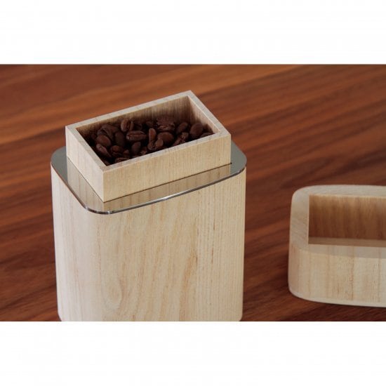 KIRI Coffee Canister（キリ コーヒー キャニスター）＜木地仕上げ