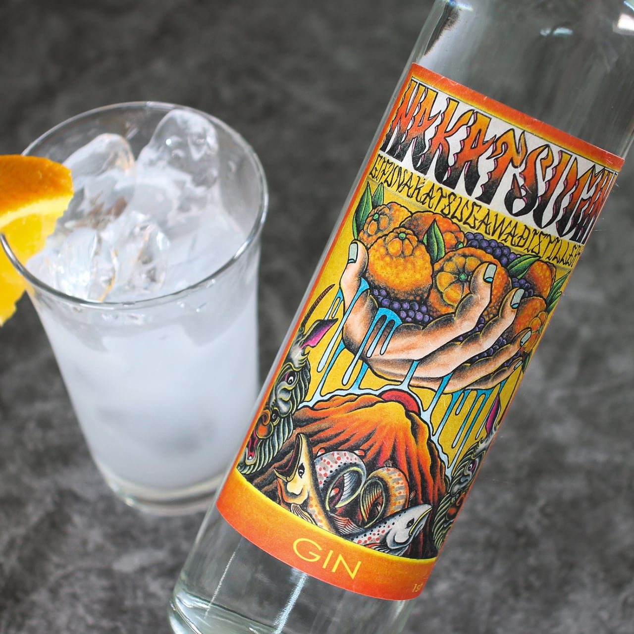 NAKATSU GIN（美浜ポンカン 1st） | 中津川蒸留所 NAKATSU GIN