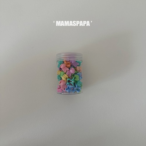 【即納】mamas papa / colorful clip set