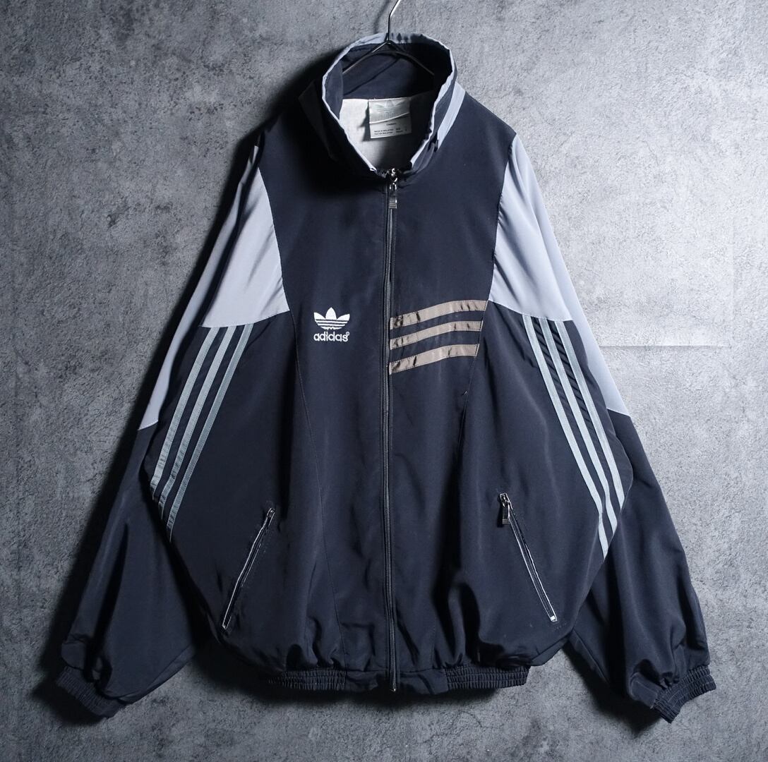 80s〜90s “adidas” Multicolor Logo Design Nylon Jacket