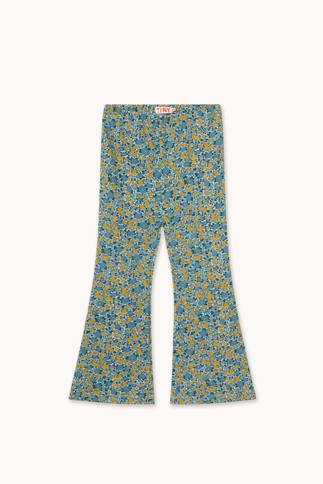 tinycottons(タイニーコットンズ) ／FLOWER PATTERN RIB PANT AW26-279