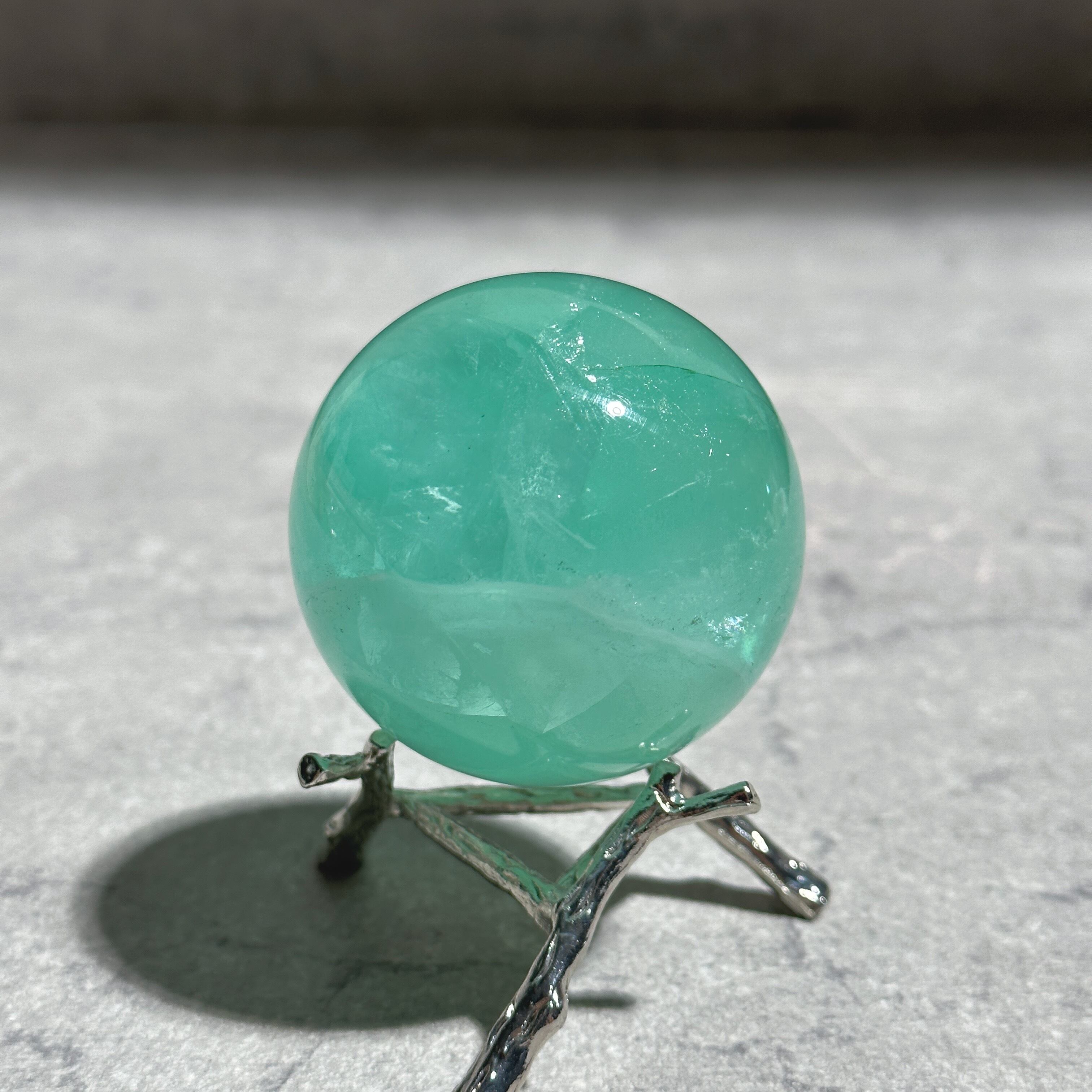 グリーンフローライト スフィア02◇ Green Fluorite ◇天然石・鉱物