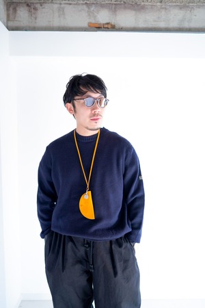 【1990s】"NAVIGARE, Made in Italy" Europe Knitting Sweater / 5-392