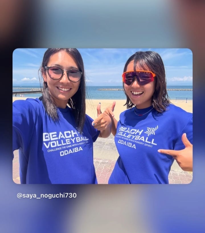 ドライTシャツビーチ (BeachVOLLEYBALL)ODAIBA×OCEANBELLE （ジャパン