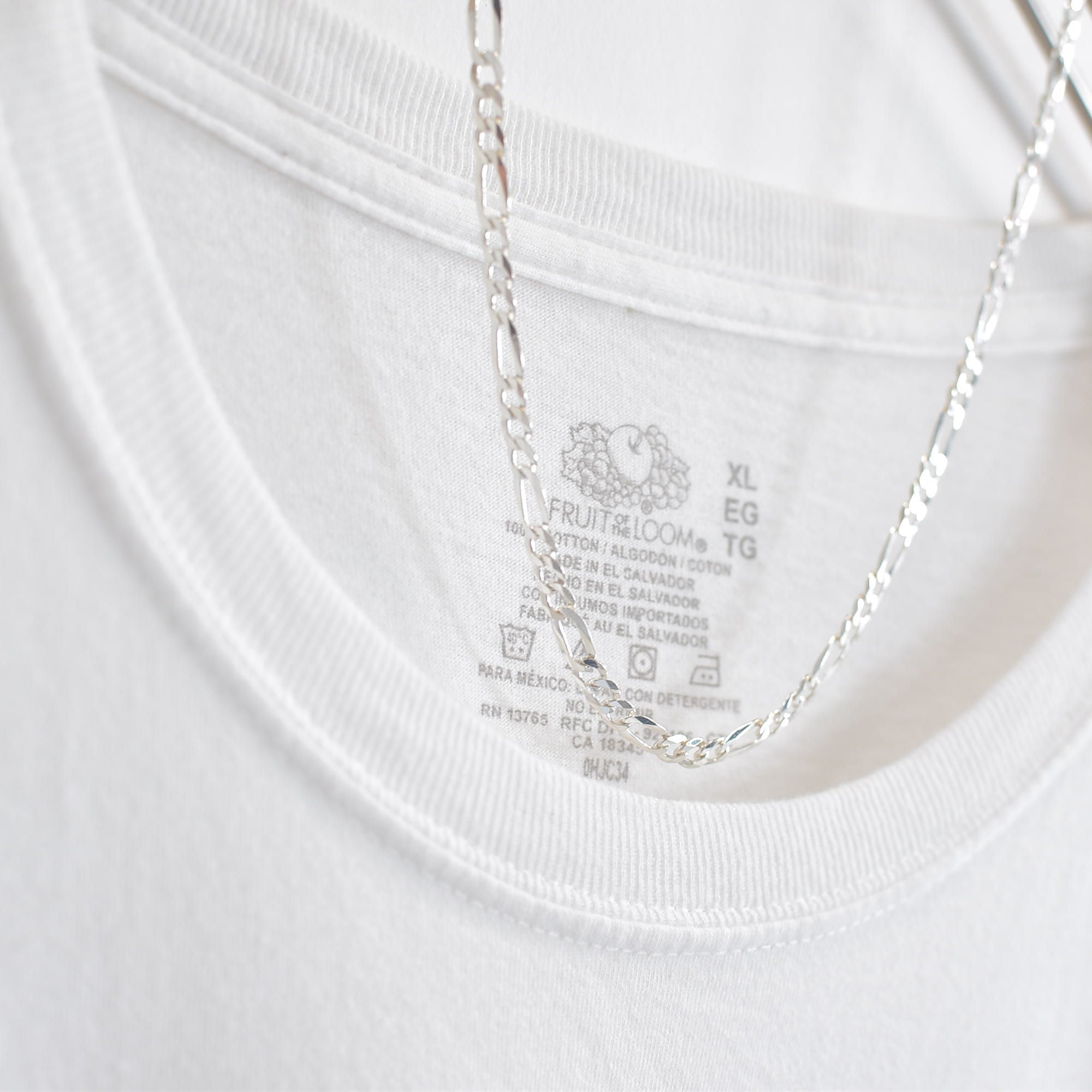 シルバー925 フィガロチェーン ネックレス Silver Chain シルバー925 フィガロチェーン ネックレス Silver Chain