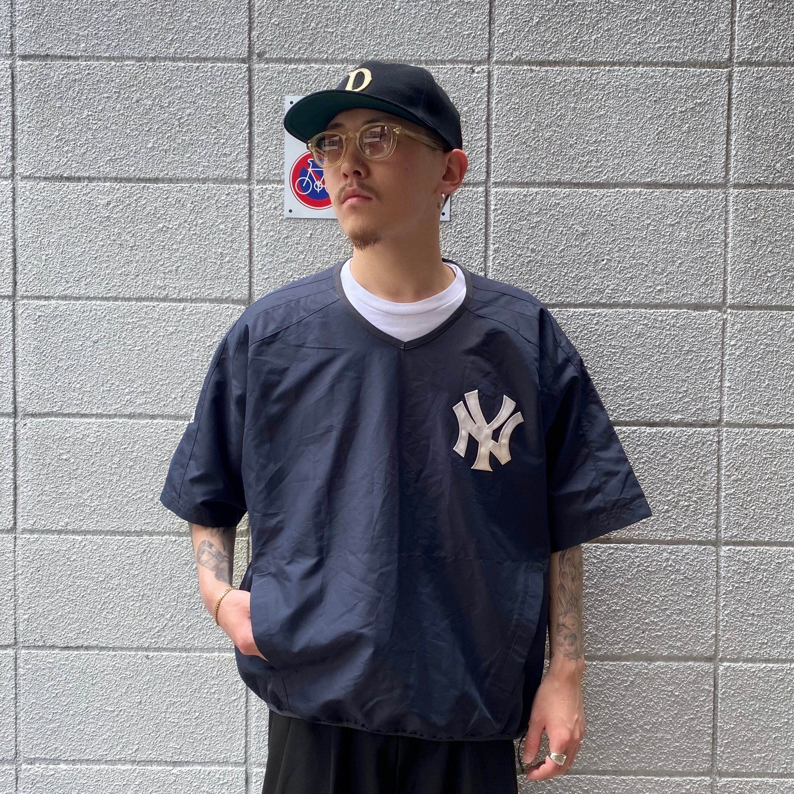 's Majestic "NY Yankees" S/S Nylon Pullover M / マジェスティック