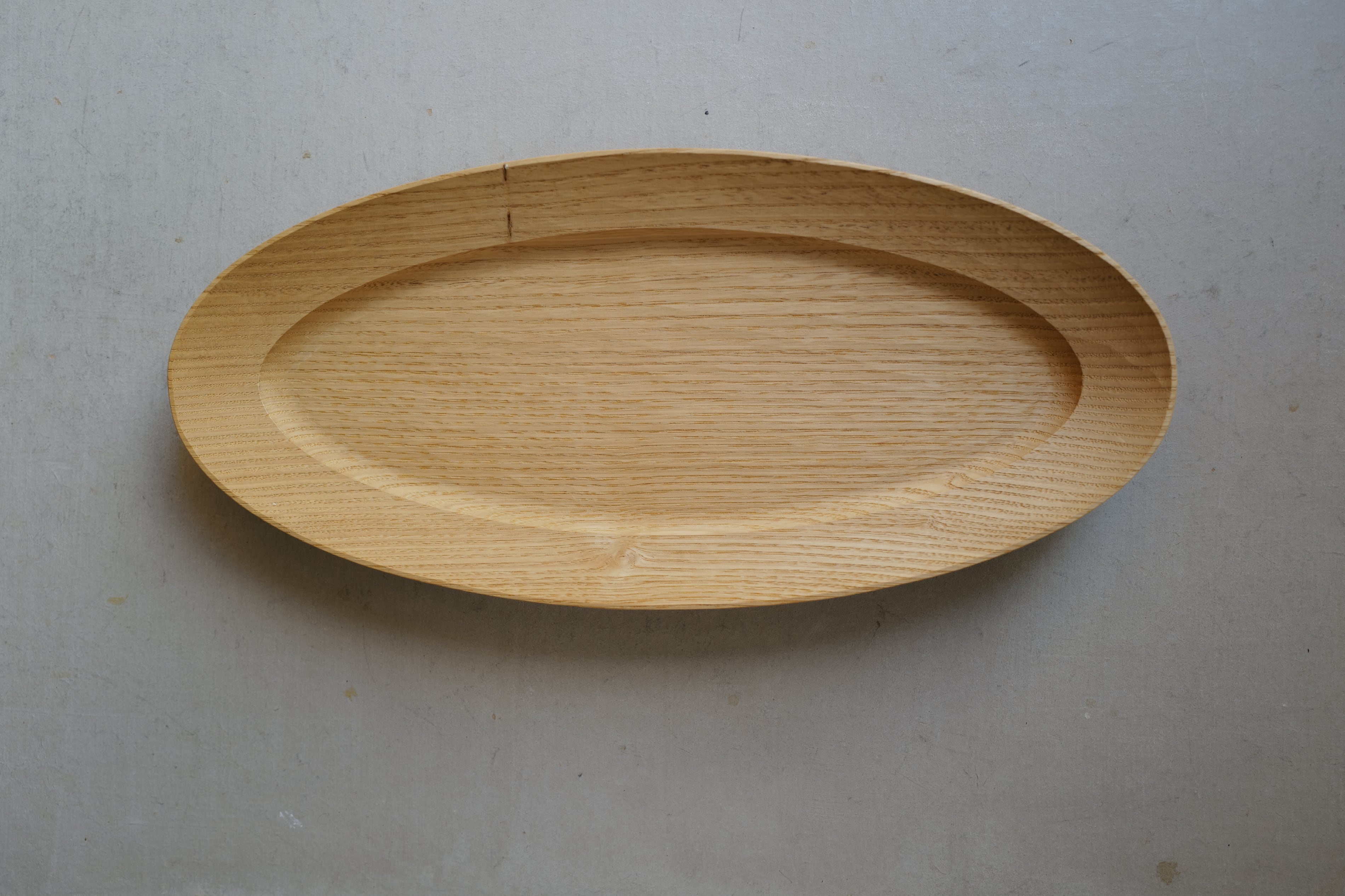 加藤良行 5.オーバル長皿 大 | 陶屋なづな