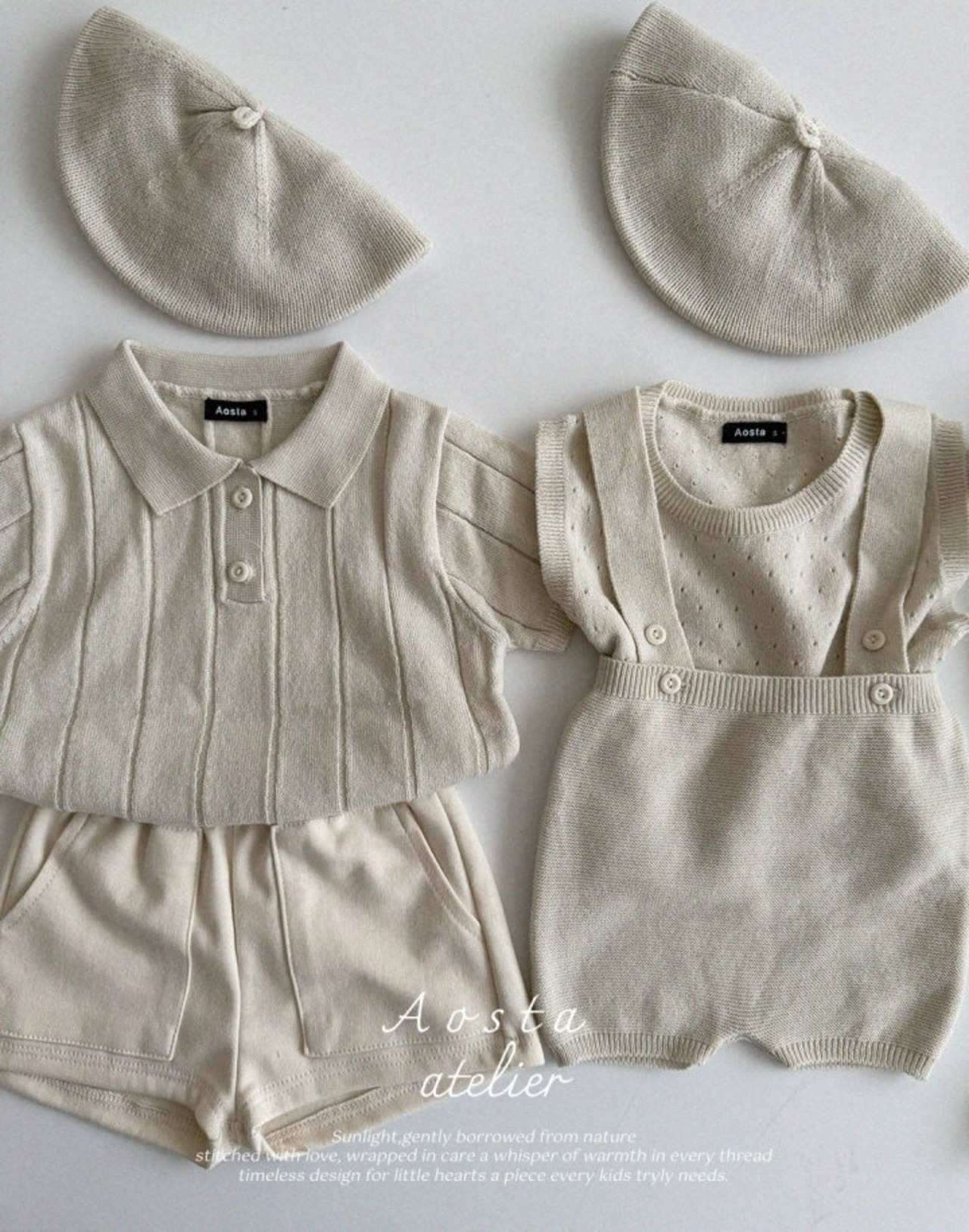 [Aosta] KnitwearManny Tee / [아오스타] 니트매니티