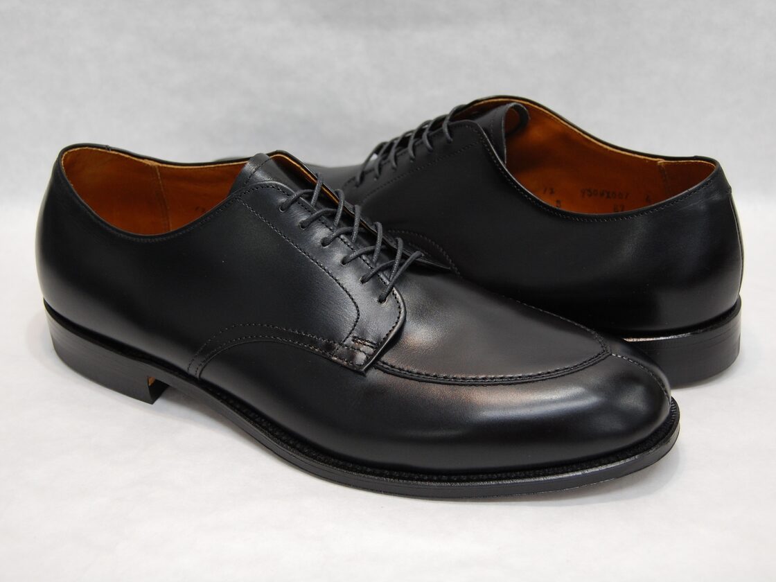 ALDEN 87 TRUBALANCE LAST BLUCHER V-TIP BLACK CALF オールデン 