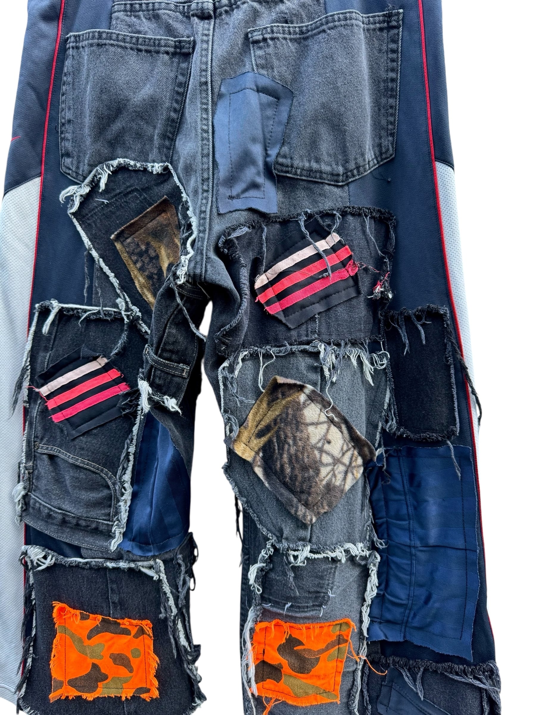 custom baggy jersey × denim pants / カスタム リメイク バギー