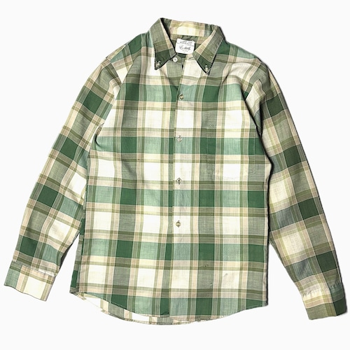 Vintage 60's【Cranbrook】Check Shirt