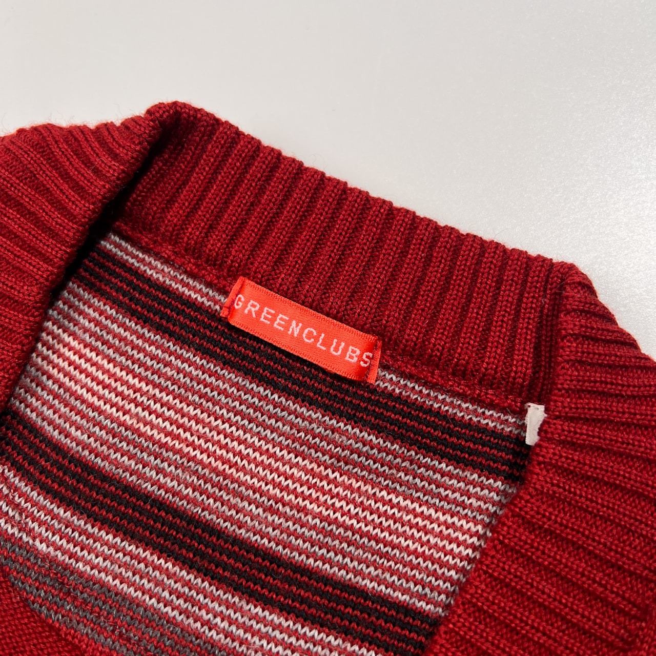 GREENCLUBS グリーンクラブ × バックスバニー 前ボタン ウールニット ベスト サイズ 5 /ワーナーブロス