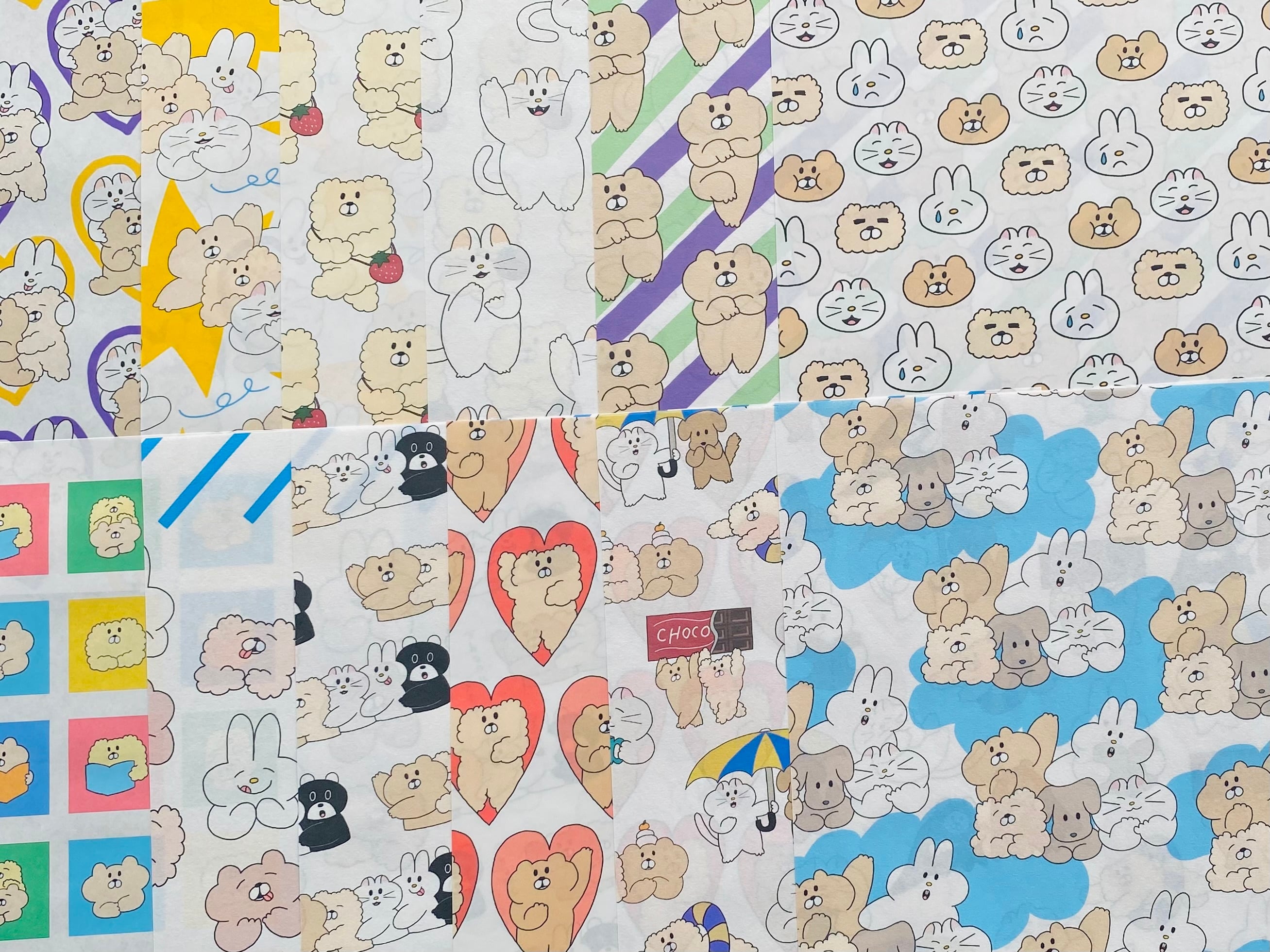 おためし！レアなくまたちの紙セット