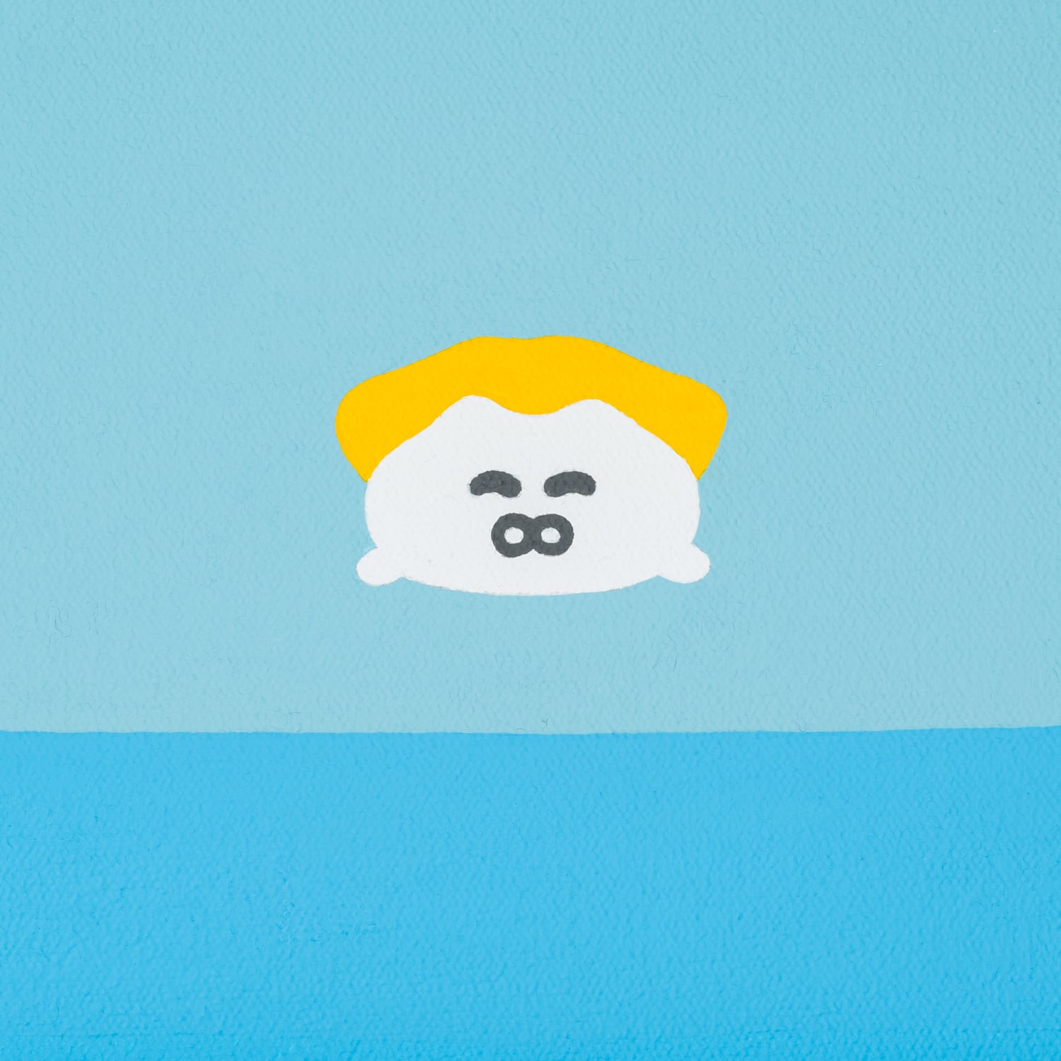 会場売約済】STUDY優作 原画34 「ゴロニャンマン」 | TOKYO PiXEL