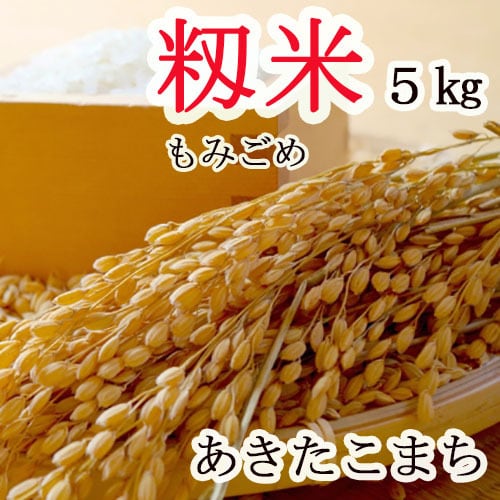 秋田小町 あきたこまち【 籾米 もみごめ 】 長野県産 5kg 秋田小町 あきたこまち【 籾米 もみごめ 】 長野県産 5kg