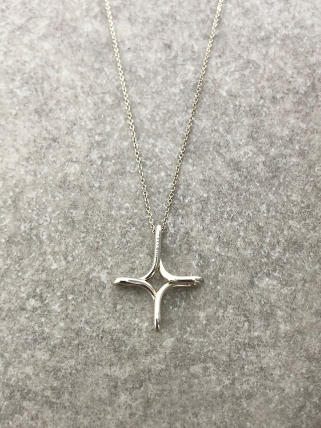 Tiffany & Co. ティファニー ネックレス シルバー クロス 925 vintage ヴィンテージ オールド 3xxk24