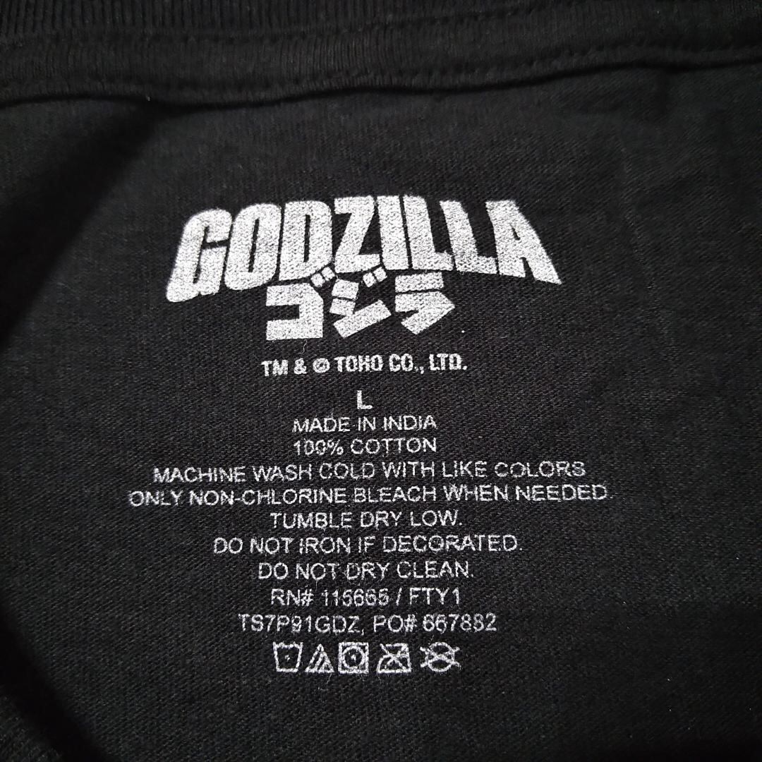 シン・ゴジラ オーバーサイズTシャツ 黒 映画T ムービーT シン・ゴジラ Tシャツ オーバーサイズL 黒 映画T ムービーT 海外